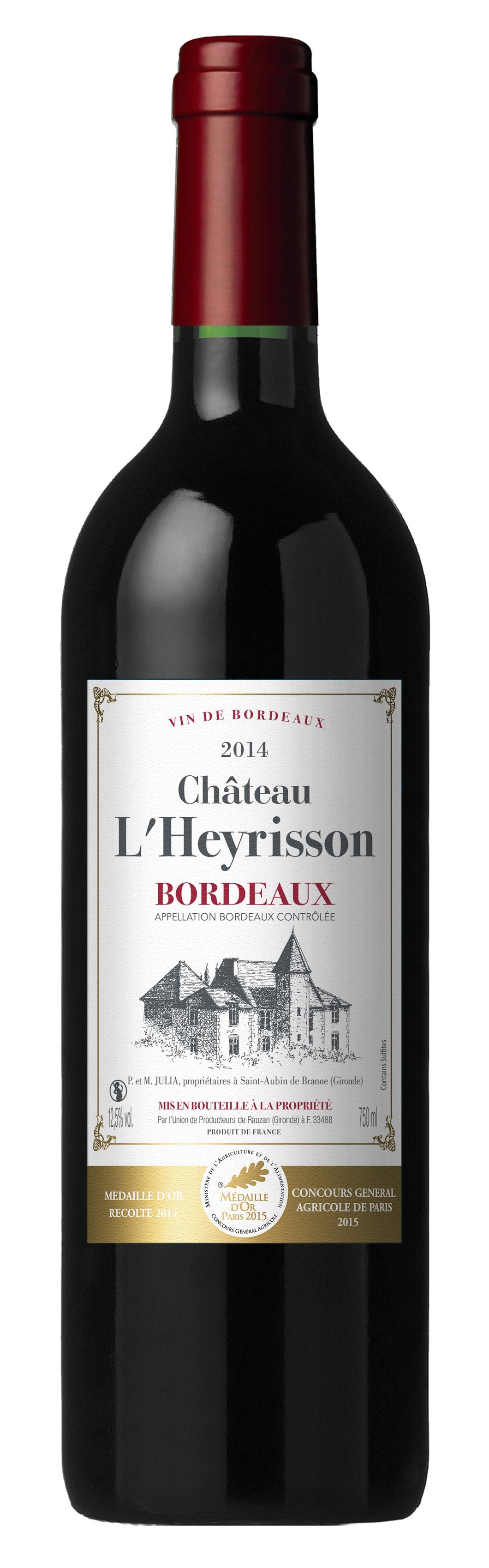 Chatelain Heyrisson Bordeaux Rouge