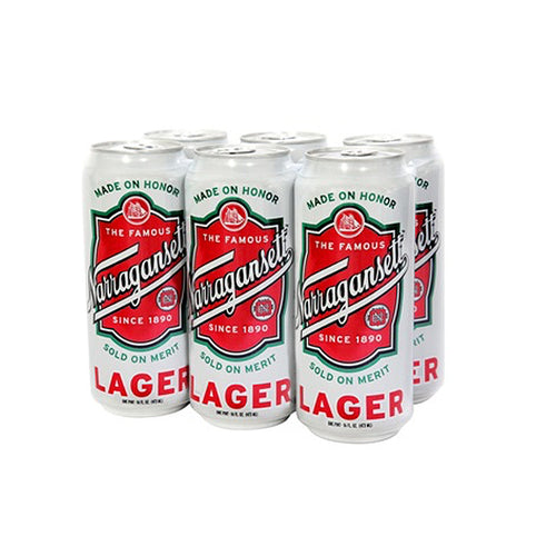 Narragansett Lager 6pk - 16oz