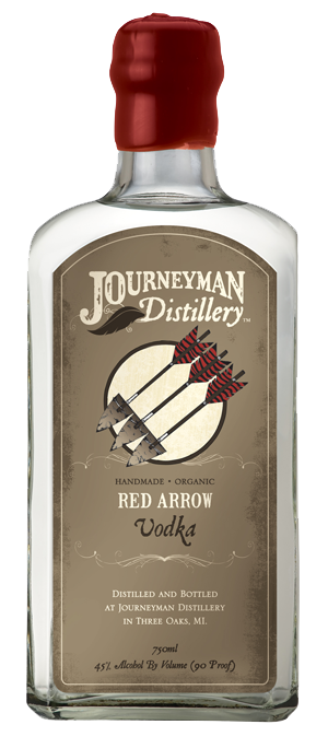 Journeyman Distillery Red Arrow Vodka